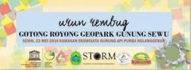 Gotong Royong Geopark Gunung Sewu