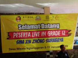 Live in SMA XIN ZHONG di Desa Wisata Nglanggeran