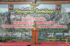 Kemeriahan Lomba Desa Di Nglanggeran tingk. DI Yogyakarta