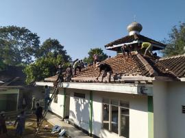 Renovasi Masjid Al Barokah Nglanggeran Wetan