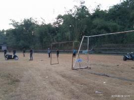 Persiapan Lahan Parkir untuk Menyambut Nglanggeran Culture Festival