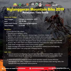 Wajib Tahu, Ini Tata-Tertib Nglanggeran Mountain Bike 2019