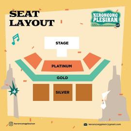 Mau Tahu, Ini Seat Layout Keroncong Plesiran Nglanggeran