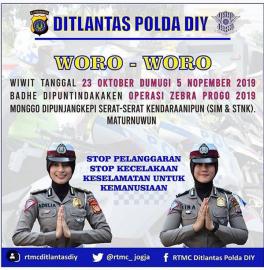 Operasi Zebra Progo 2019