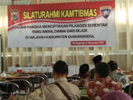 Silaturahmi Kamtibmas Polres Gunungkidul