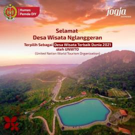 Desa Wisata Nglanggeran menjadi Desa Wisata Terbaik UNWTO 2021