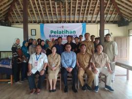 Pelatihan bahasa inggris dari Dinas pariwisata Yogyakarya