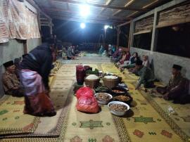 Tirakatan Malam 1 Suro Masyarakat Kalurahan Nglanggeran