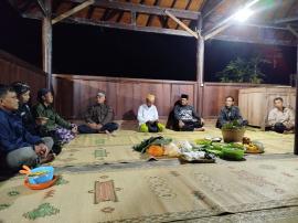 Kenduri Persiapan Acara Festival Coklat & Geopark Night Specta 7.0