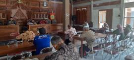 Pertemuan Gapoktan Kalurahan Nglanggeran