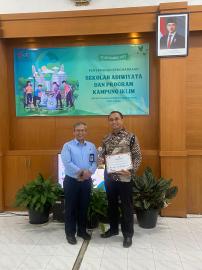 Penghargaan Program Kampung Iklim Tingkat DIY Tahun 2025