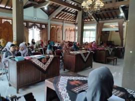 Pertemuan Rutin PKK Kalurahan Nglanggeran