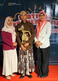 Putra Nglanggeran Mewakili Kapanewon Patuk Dalam Festival Dalang Anak