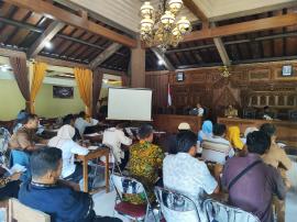 Musyawarah Konsolidasi Data Kemiskinan Digelar di Kalurahan Nglanggeran